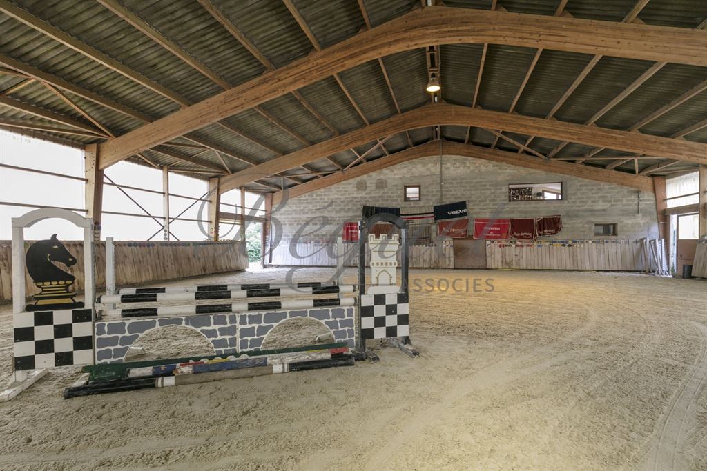 A vendre chez Beguet Associés : Poigny La Forêt 78125 Ecurie 22 Boxes Carrière Manège 1.5 Ha