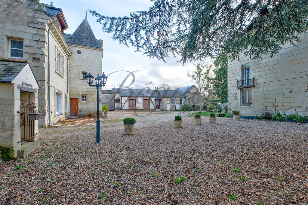 A vendre chez Beguet Associés : INDRE-ET-LOIRE CHINON 37420 MANOIR-HOTEL 555 M 25 CHAMBRES PARC 2,7 HA