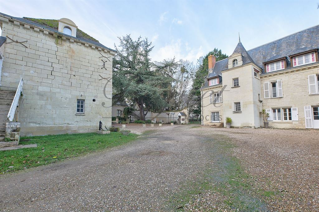 A vendre chez Beguet Associés : INDRE-ET-LOIRE CHINON 37420 MANOIR-HOTEL 555 M 25 CHAMBRES PARC 2,7 HA