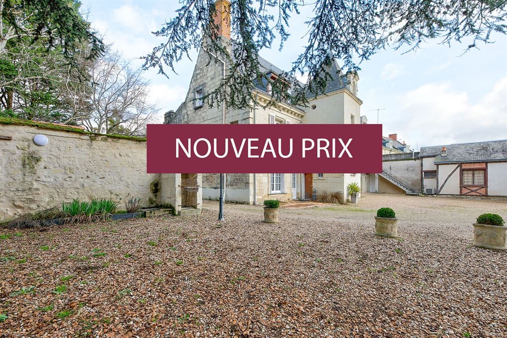 A vendre chez Beguet Associés : INDRE-ET-LOIRE PROCHE CHINON 37420 MANOIR 550 m² + RECEPTION PARC 2,7 HA